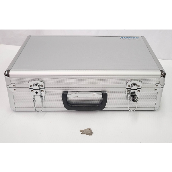 RAYCOM LOCKABLE ALUMINUM HARD CASE W/ KEYS
