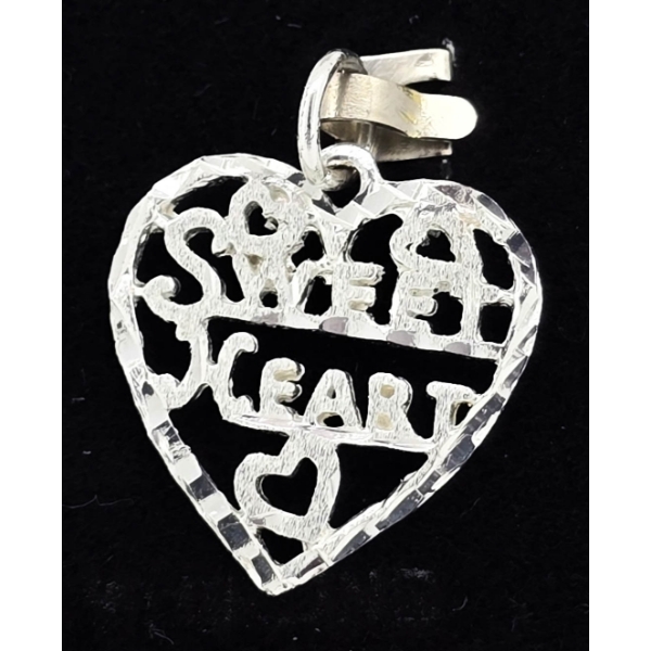 .925 SILVER SWEET HEART PENDANT