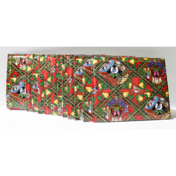 13 TWELVE DAYS OF CHRISTMAS BUBBLE ENVELOPES