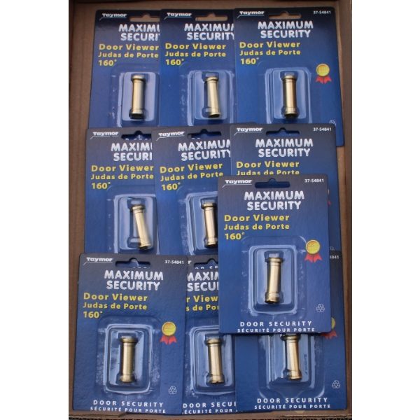 10 NEW TAYLOR MAX SECURITY DOOR VIEWERS