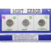 Image 1 : 1751 - 1951 SMOKE STACK MINT ERROR 5 CENT SET
