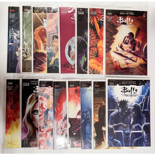 16 BUFFY THE VAMPIRE SLAYER COMIC BOOKS