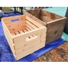 Image 1 : 2 WOODEN CRATES