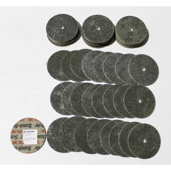 40 NEW 3M SCOTCH-BRITE EXL UNITIZED WHEEL