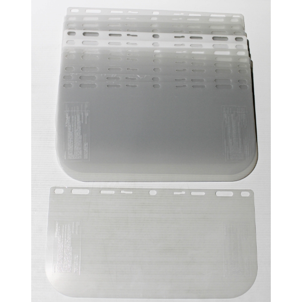 12 NEW DYNAMIC PIP 251015211 CLEAR FACE SHIELD VISOR