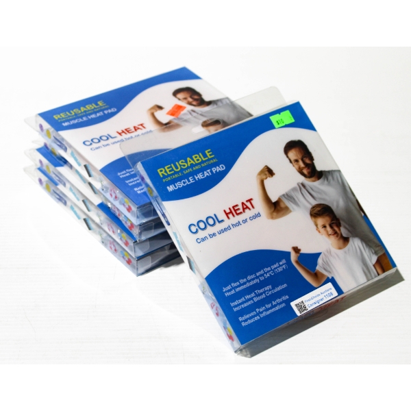 5 PKS REUSABLE COOL HEAT PADS