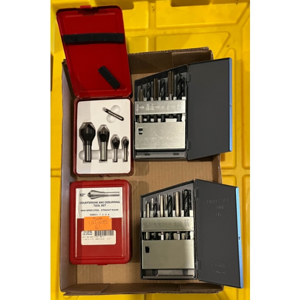 TAP / DRIIL & COUNTERSINK TOOL SETS