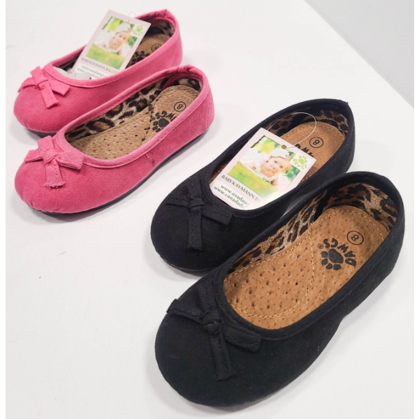 2 NEW DAWGS TODDLER BALLET STYLE SHOE - SIZE 8
