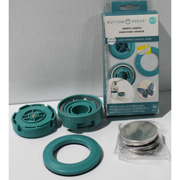LARGE 2.25" BUTTON PRESS 
