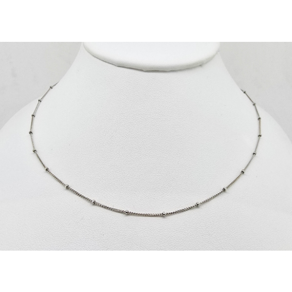 .925 SILVER 20" NECKLACE