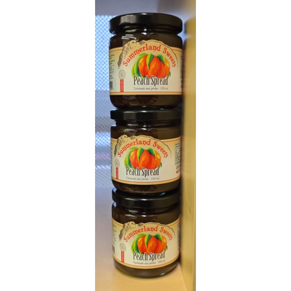 3 SUMMERLAND SWEETS PEACH SPREAD