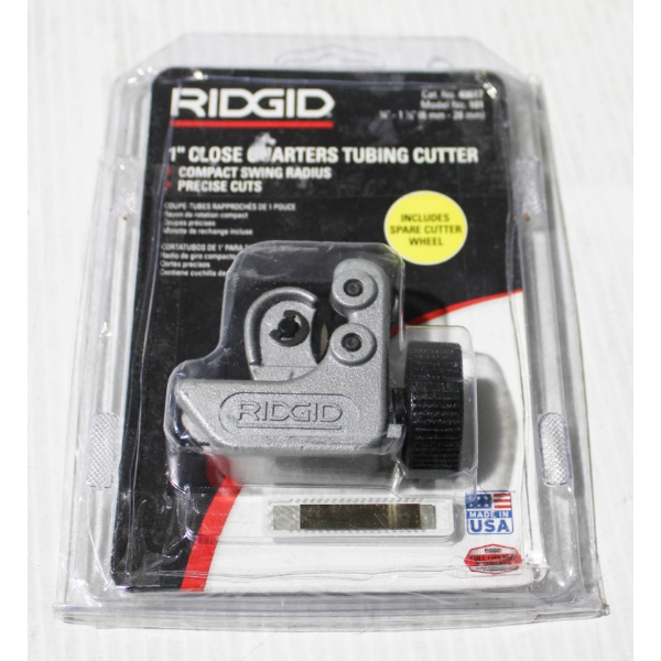 NEW RIDGID 1" CLOSE QUARTERS TUBING CUTTER