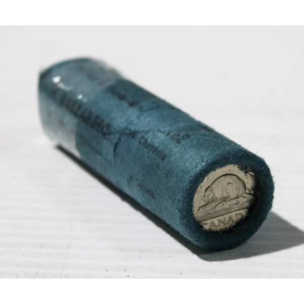 1970 ROLL OF KEY DATE CANADIAN 5 CENT COINS