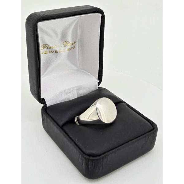 .925 SILVER ENGRAVABLE SIZE 9 MEN'S RING