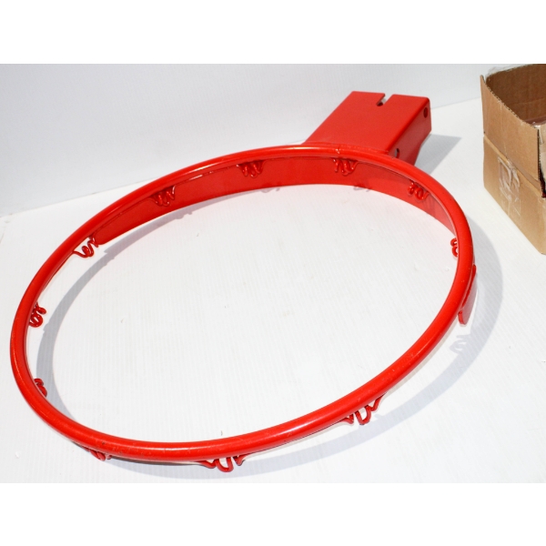 NEW BASKETBALL HOOP W/BRACKETS BUT NO NETTING