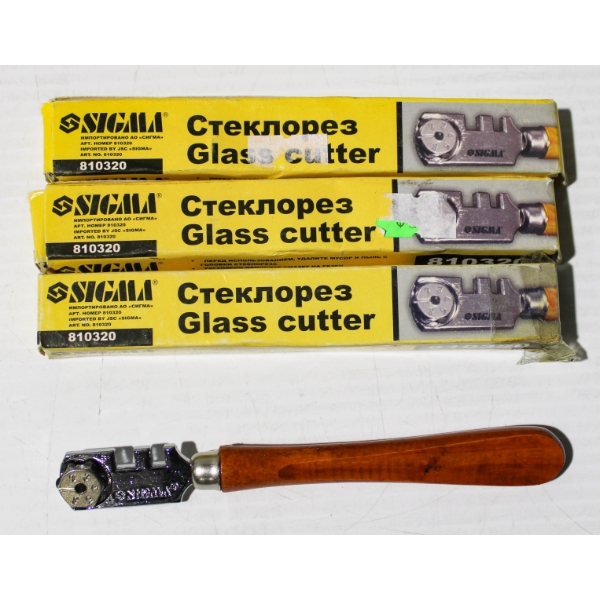 4 NEW SIGMA GLASS CUTTER - 810320