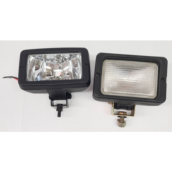 2 WORK LIGHTS HELLA ETC. - 2.5" X 4.5"