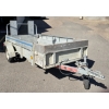 Image 2 : ALUMINIUM SINGLE AXEL TRAILER WITH DROP DOWN RAMP TAILGATE