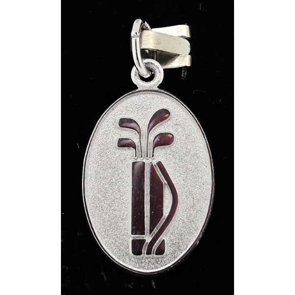 .925 SILVER GOLF PENDANT