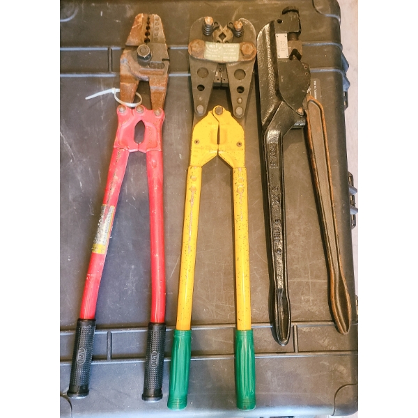 3 ASST CRIMPER TOOLS