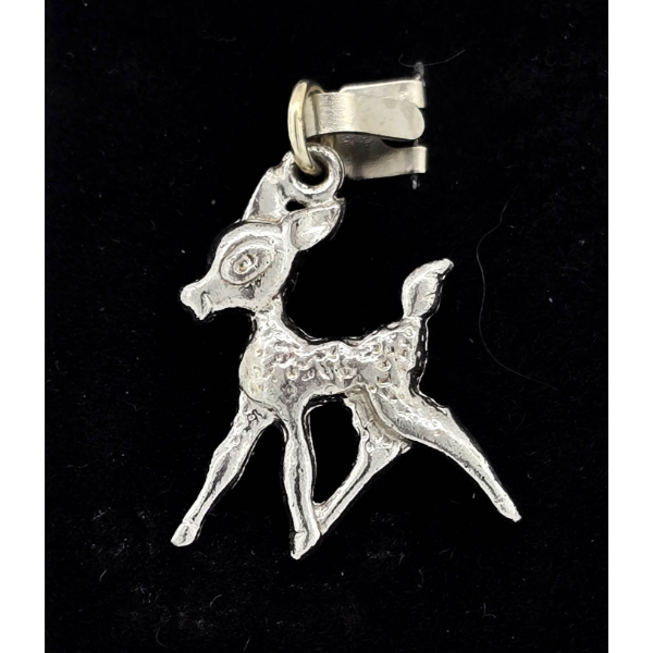 .925 SILVER DEER PENDANT