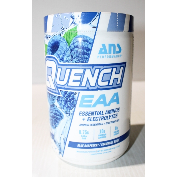 QUENCH BLUE RASPBERRY EAA ELECTROLYTES POWDER