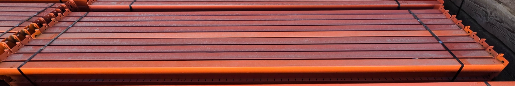 36 NEW 138" PALLET RACKING STEP BEAMS