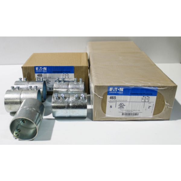 20 NEW 2" EATON 465 SET SCREW TYPE COUPLING