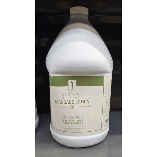 1 GALLON SPA MASTER UNSCENTED MASSAGE OIL