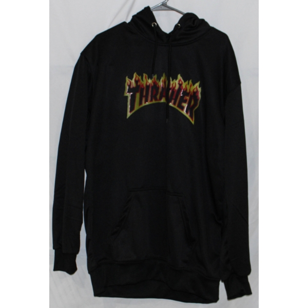 NEW MEN'S THRASHER LONG SLEEVE HOODIE - SIZE XL 