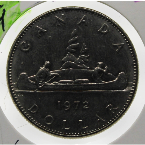 1972 CANADIAN VOYAGEUR DOLLAR