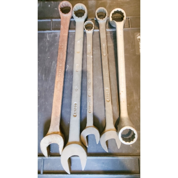 5 ASST LARGE WRENCHES