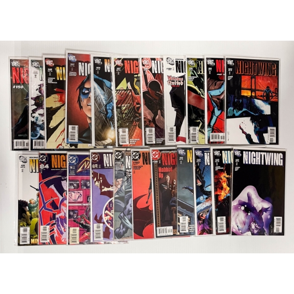 21 NIGHTWING DC COMIC BOOKS