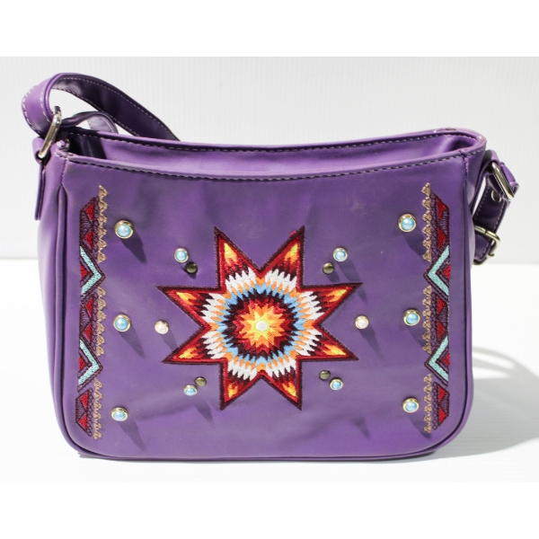 NEW NU TRENDZ STARBURST PURSE W/ SHOULDER STRAP