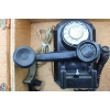 Image 2 : VINTAGE ROTARY DIAL TELEPHONE W/ WOODEN BOX