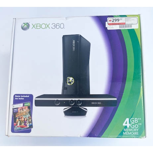 NEW XBOX 360 4GB KINECT BUNDLE