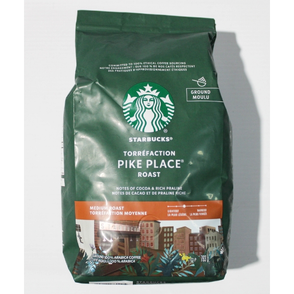 793G STARBUCKS PIKE PLACE GROUND COFFEE - MED ROAST