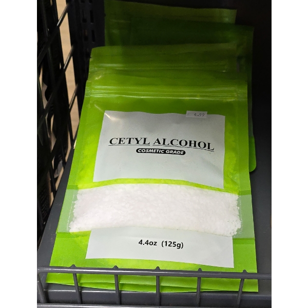 4PKS CETYL ALCOHOL COSMETIC GRADE 4.4OZ EACH