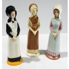 Image 1 : SET OF 3 VINTAGE CERAMIC LADIES