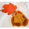 Image 1 : TWO VINT. CALIFORNIA USA LEAF THEMED POTTER DISHES