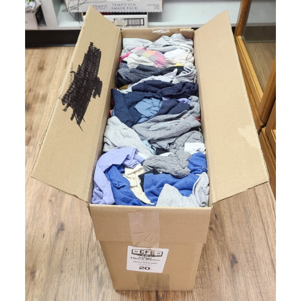 20 LBS COLOUR FLEECE PARTS RAGS
