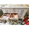 Image 2 : VINTAGE 15 DRAWER WOODEN ORGANIZER CABINET