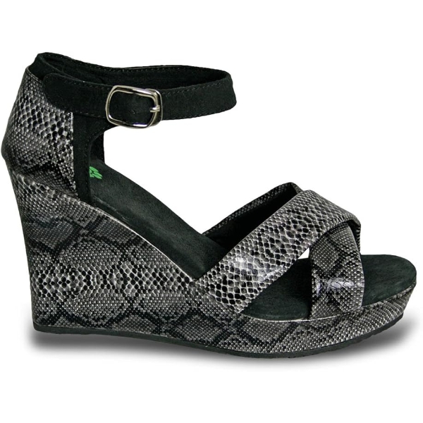 NEW DAWGS 4" WOMEN'S WEDGE KAYMANN SANDALS - SIZE 10