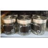 Image 1 : SIX GLASS STORAGE JARS