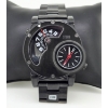 Image 1 : STORM MENS HEAVY BLACK SATELLITE DUAL TIME WATCH