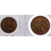 Image 2 : 1964 PENNY & 1964 NEW PENCE 2 COINS