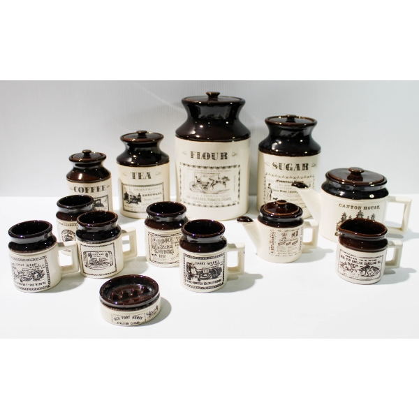 HAND CRAFTED ABENARIS CANADA TEA / COFFEE SET