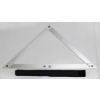 Image 1 : 20" METAL FOLDING TRIANGLE RULER W/ CASE