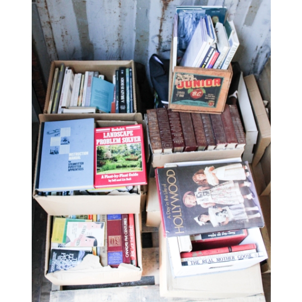 PALLET ASST VINTAGE & MODERN BOOKS