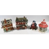 Image 1 : 4 CHRISTMAS VILLAGE CANADIAN TIRE STORE ETC. LIGHT READY